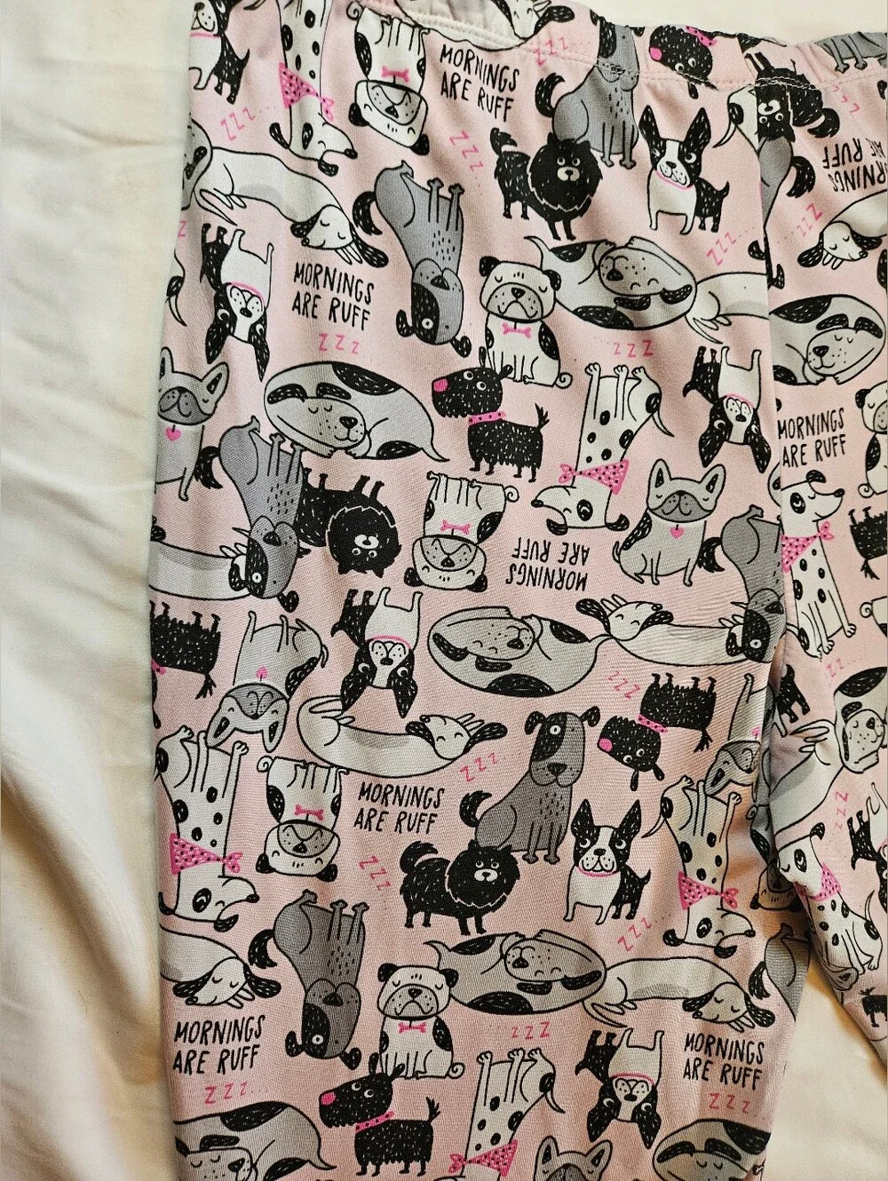 Secret Treasures Womens Pink And Dog Pattern Elastic Waist Pajama Pants Size L - Picture 11 of 11